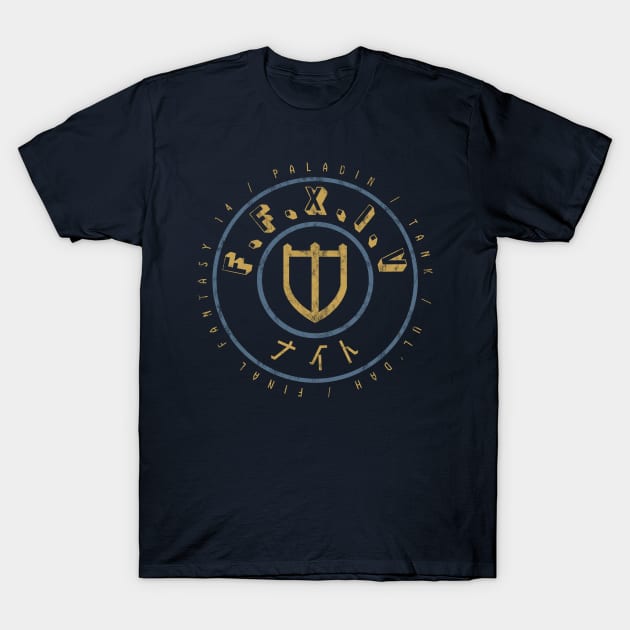 Final Fantasy XIV Paladin T-Shirt by StebopDesigns